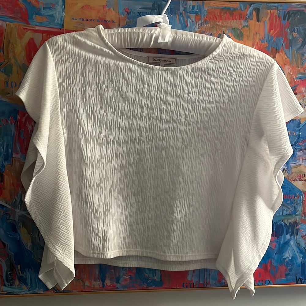 BCBG Generation Flutter Top